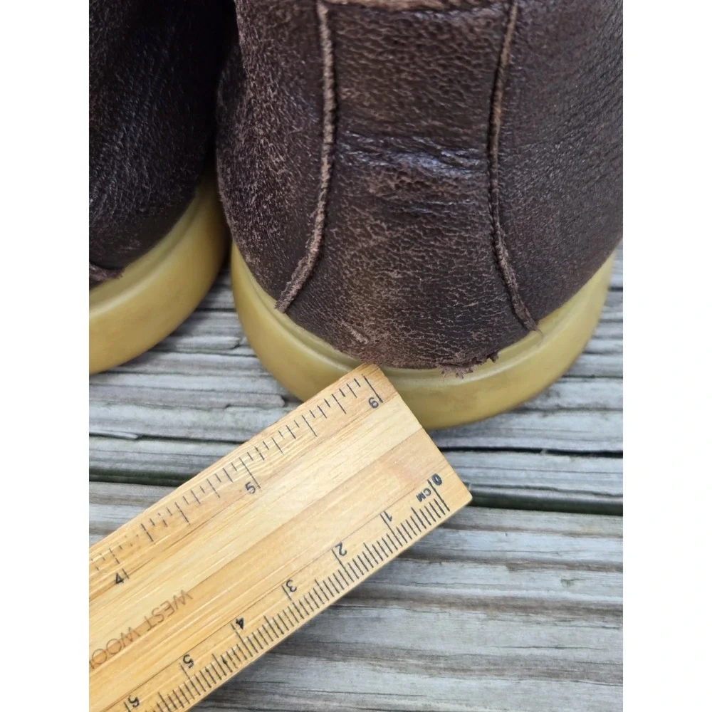 Loro Piana Open Walk Brown Soft Leather Chukka Ankle Shoes EU 42.5/US 9.5‎